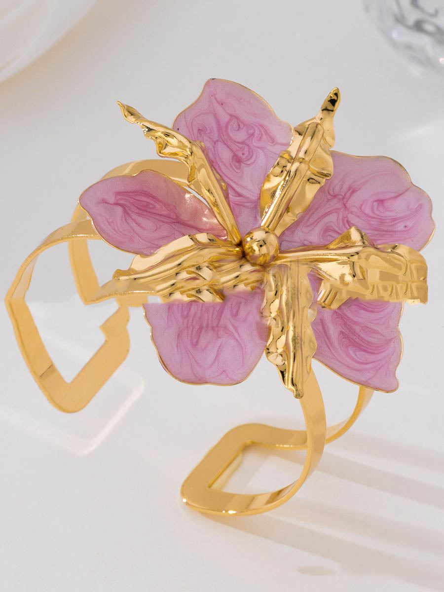 Bracelet en forme de fleur