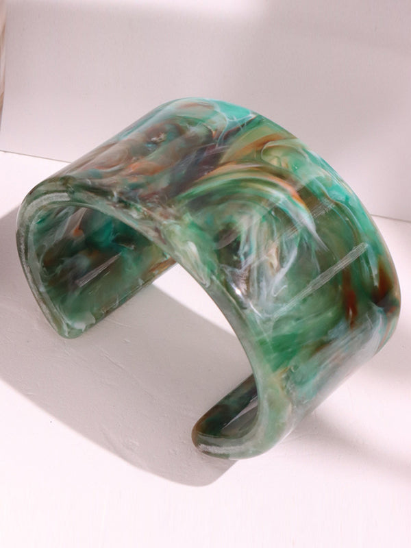 Bracelet géométrique couleur unie