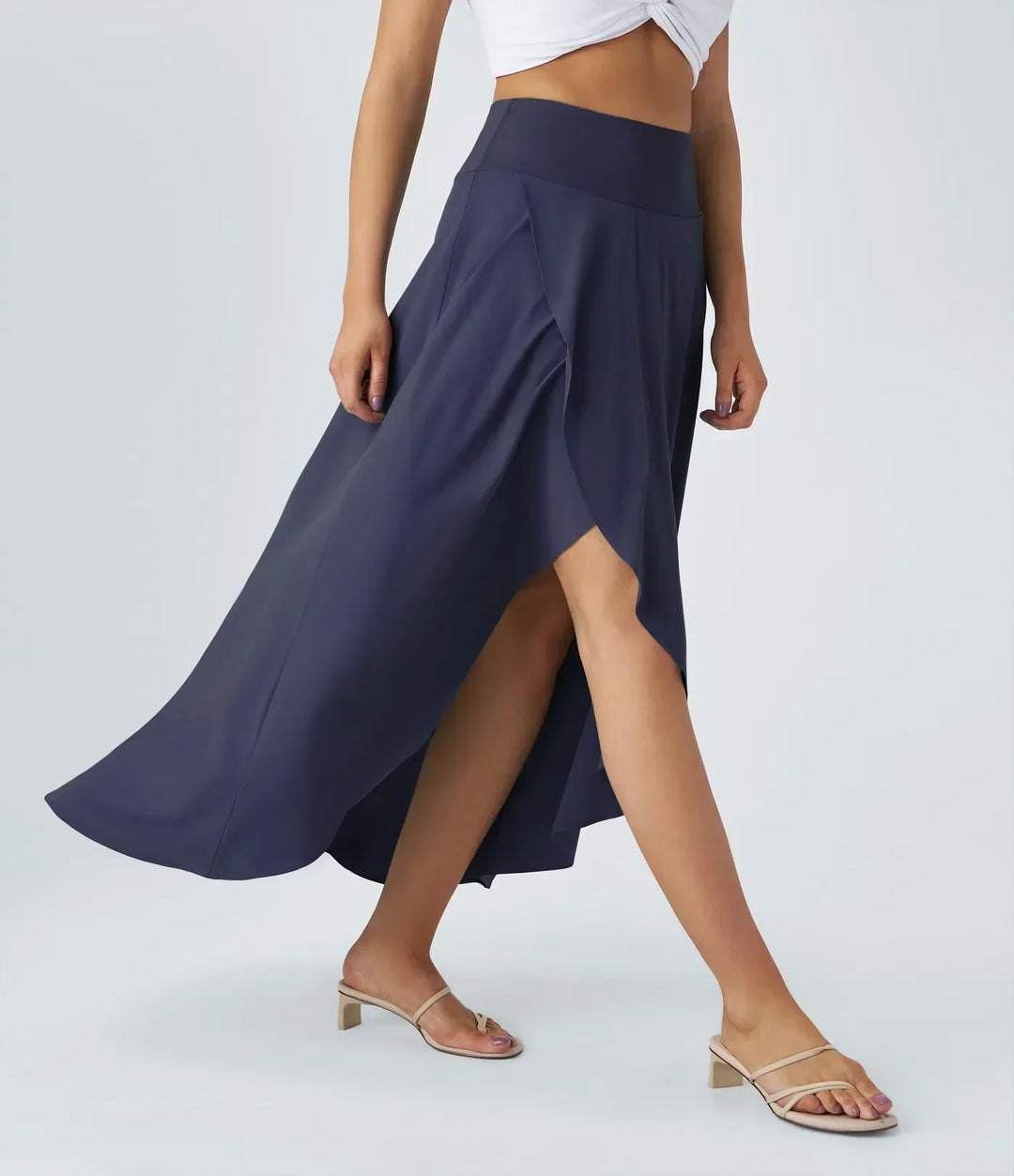 Natalia | Jupe maxi confortable avec fente