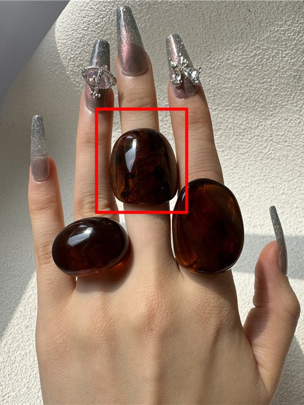 Bague géométrique