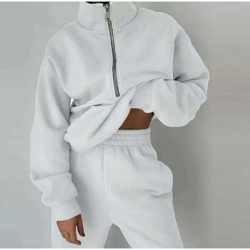 Peja - sweat-shirt et pantalon pour femmes avec fermeture éclair