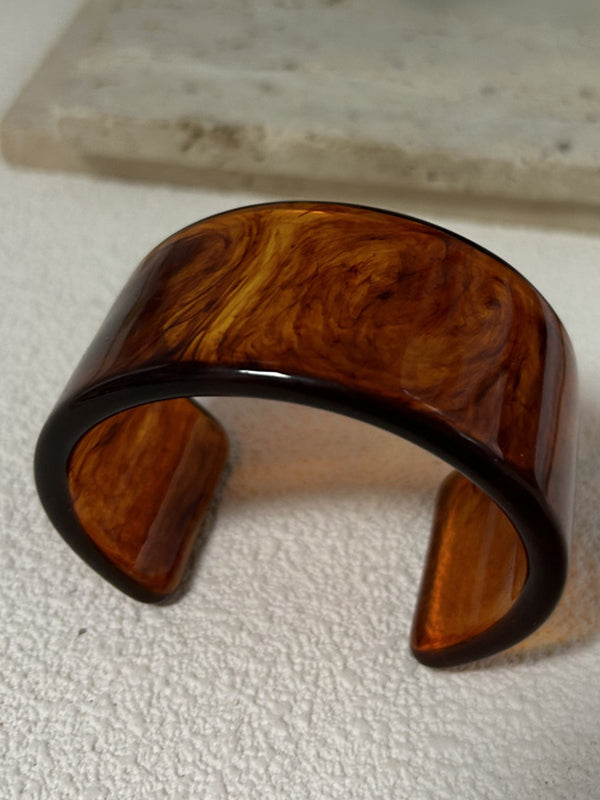 Bracelet géométrique couleur unie