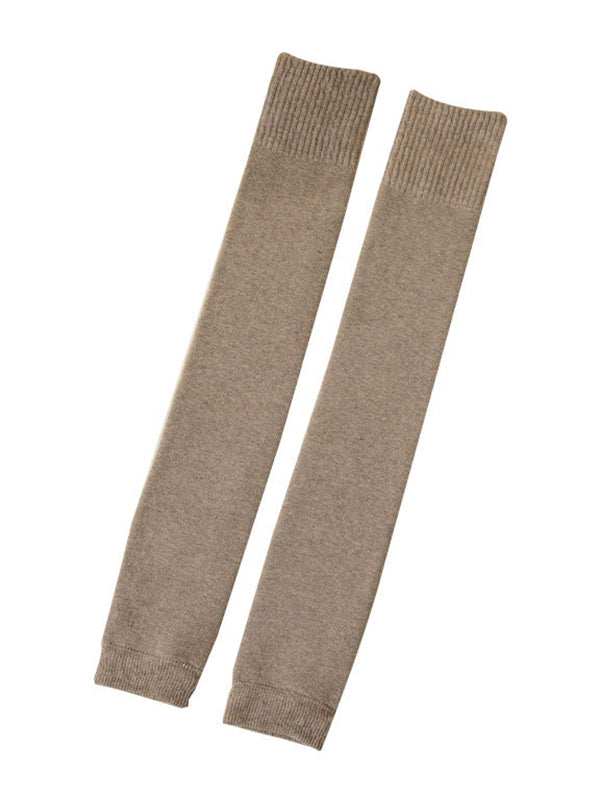 Jambières décontractées chaudes coupe près du corps, couleur unie
