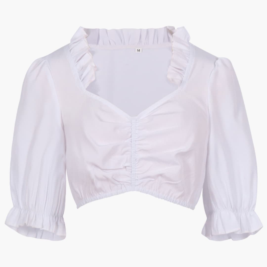 Robe Dirndl avec accents en dentelle pour femmes - Oktoberfest 2025