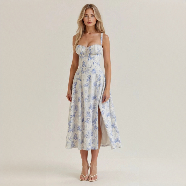 Liana - Robe midi chic