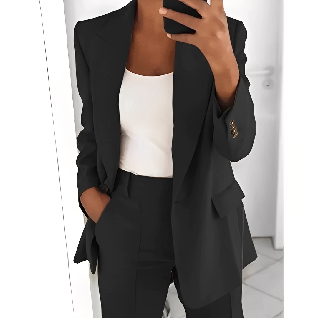 Alexes - Costume pour femmes avec blazer et pantalon