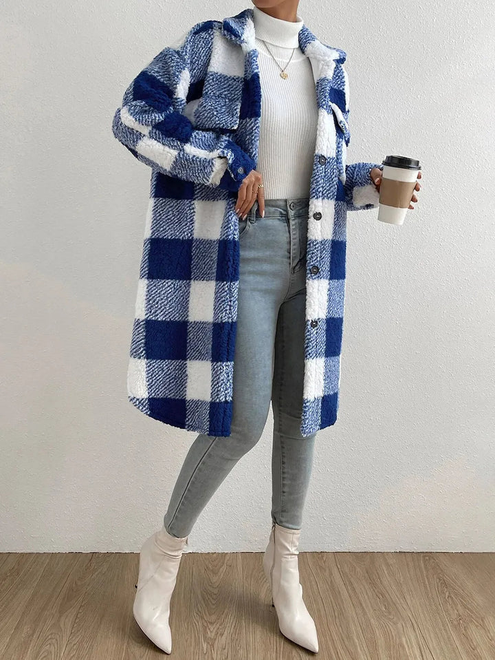 Manteau Teddy Femme En Taille Surdimensionnée | Chaud