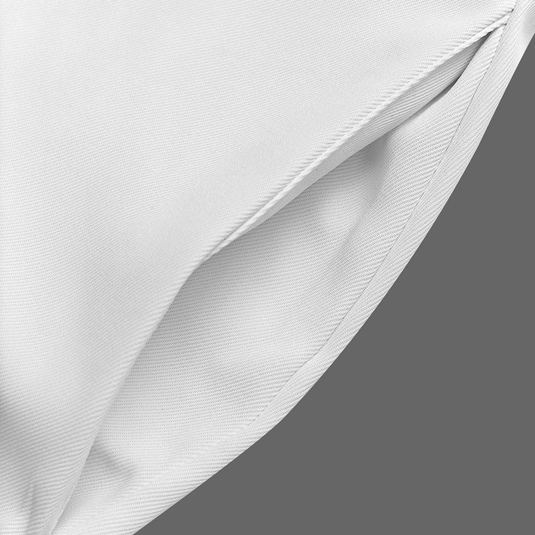 Combinaison ample boutonnée à manches courtes, à col revers, couleur unie