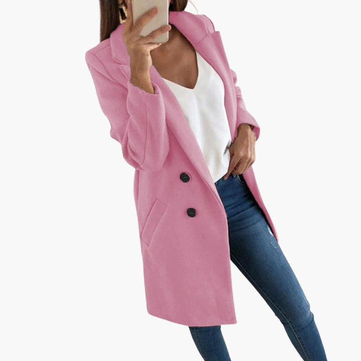 Manteau à fermeture éclair pour femmes