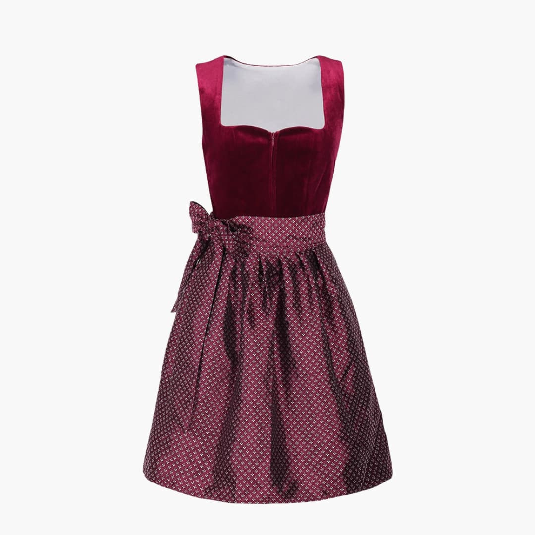 Robe dirndl avec corsage pour dames - Oktoberfest 2025