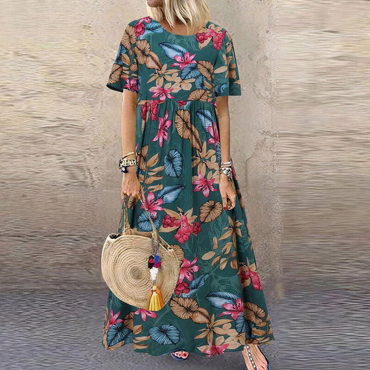 Bonnie - Robe maxi florale pour femmes