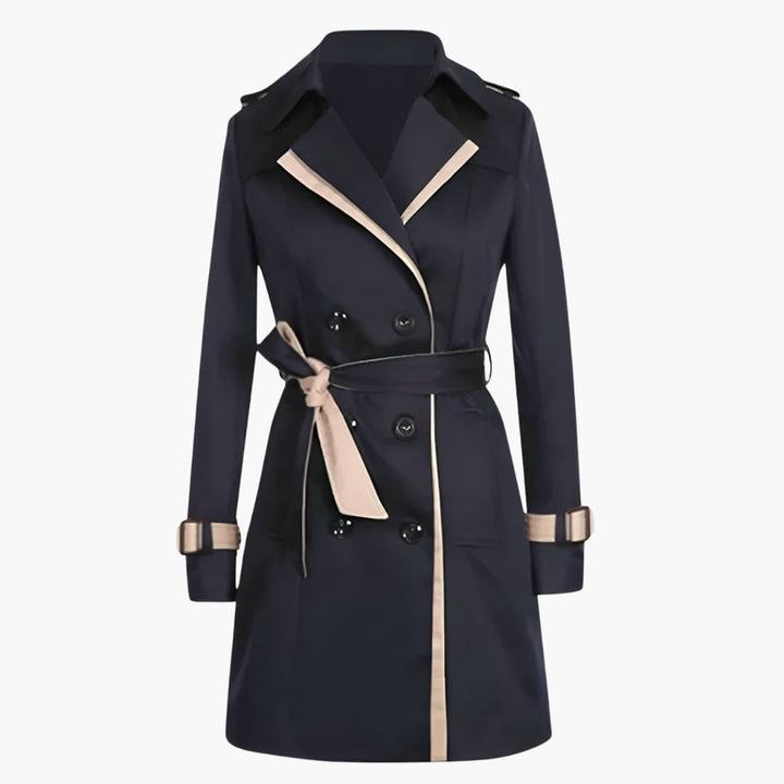 Trench-coat avec ceinture pour femmes