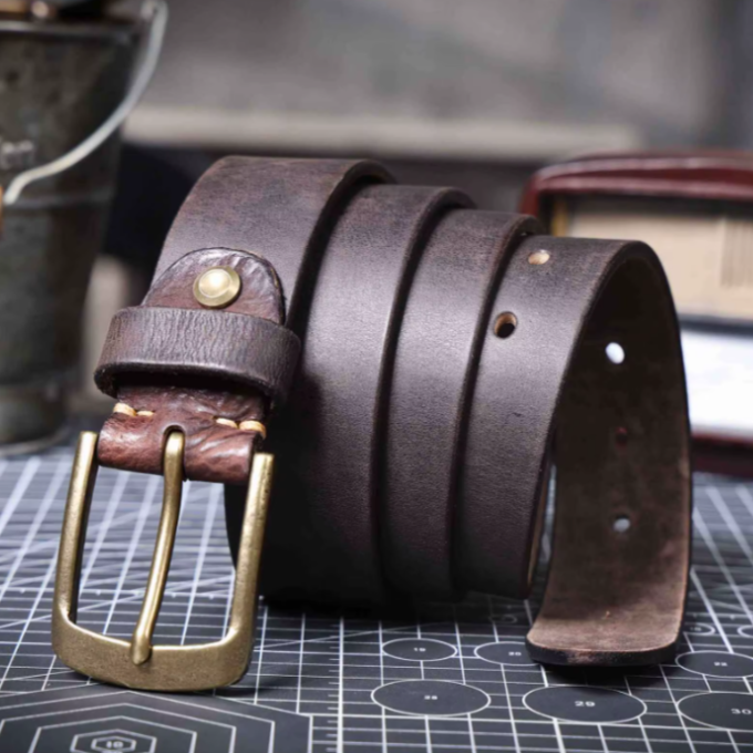 Ben | Ceinture en cuir Amalfi avec élégance classique