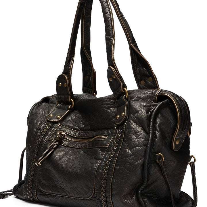 Hollie - Sac à main pour femmes avec fermeture éclair dans un style décontracté