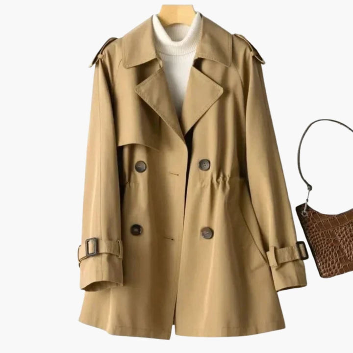 Trench-coat double boutonnage pour femmes