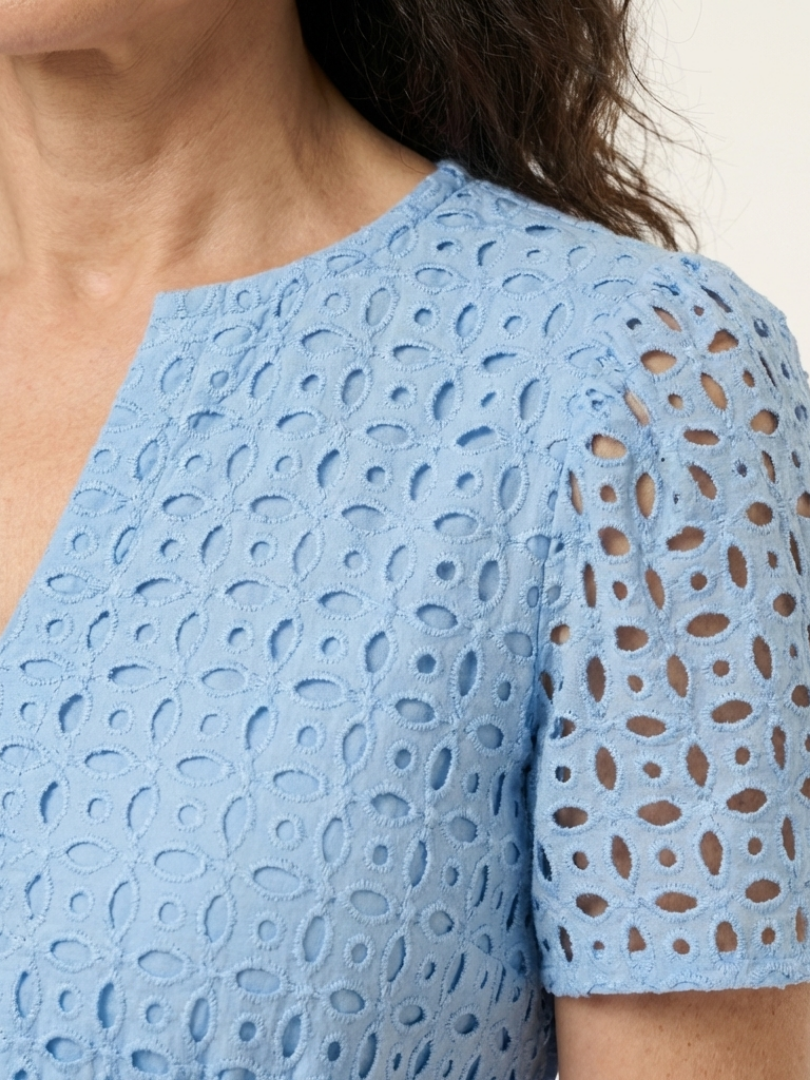 Sabine | Robe midi confortable avec coupe décontractée