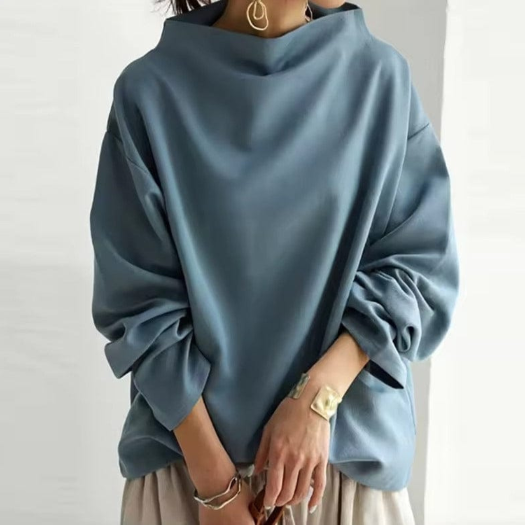 Carmen | Pull à col roulé oversize pour femmes