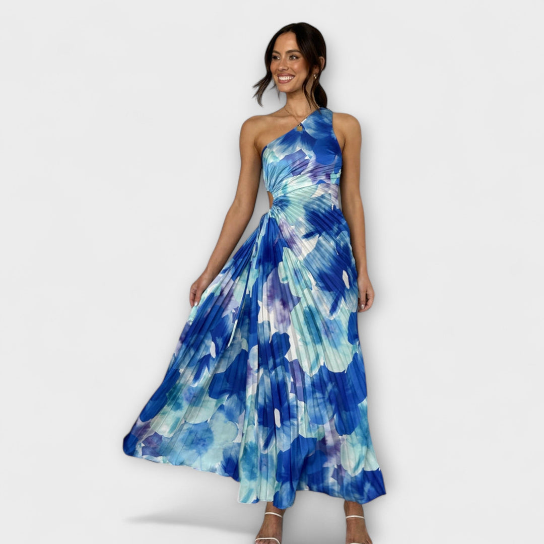 Sienna - Robe maxi élégante avec découpes