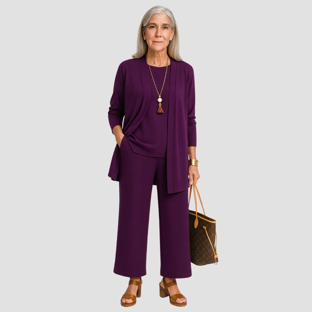 Kirsten | Ensemble de Lounge Minimaliste en Trois Pièces pour Femmes