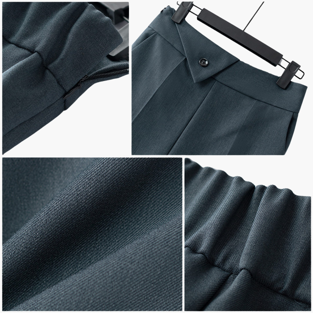 Veste blazer élégante pour femmes - avec pantalon ajusté