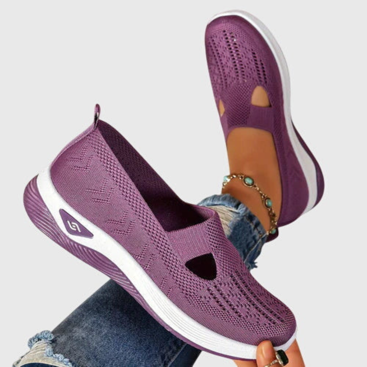 Frieda | Baskets à enfiler en tricot respirantes pour femmes