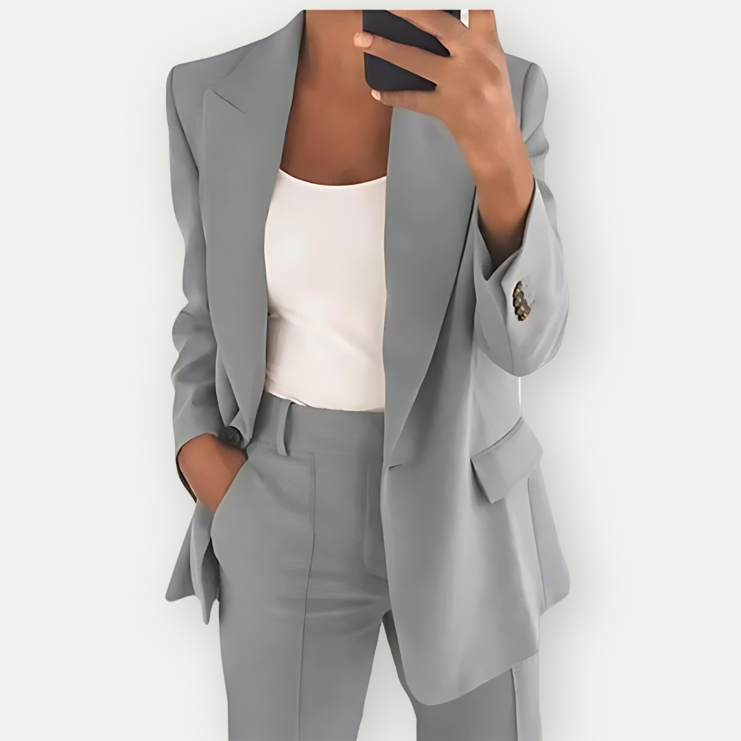 Ensemble blazer et pantalon pour femmes