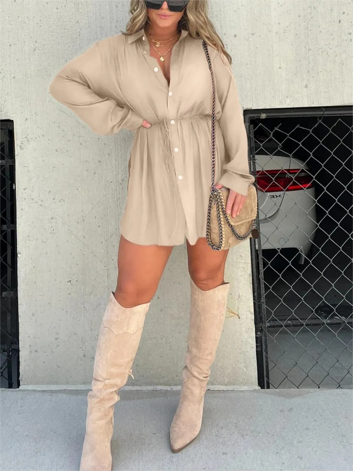 Amelie | Robe Jumpsuit Satin Chic