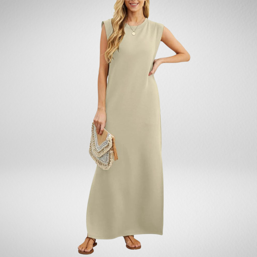Diana | Robe maxi sans manches pour occasions élégantes