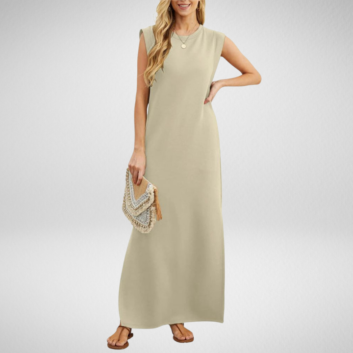 Diana | Robe maxi sans manches pour occasions élégantes