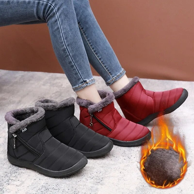 SnowStride 2.0 - Bottes d'hiver imperméables pour femmes
