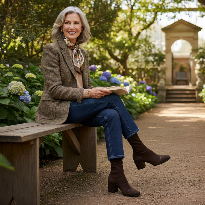 Claudia | Bottines confort pour femmes avec talon