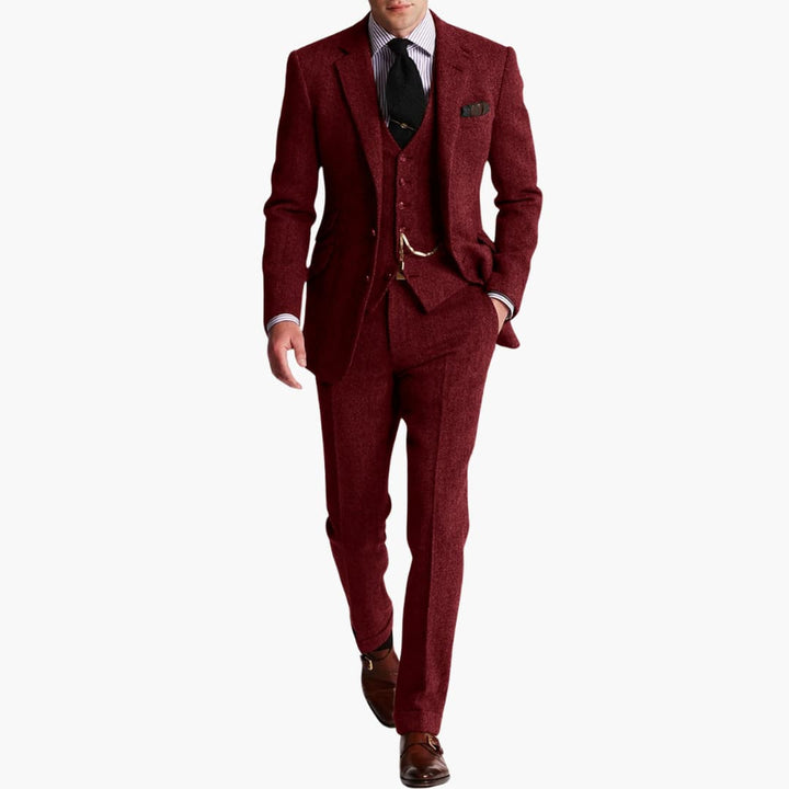 Costume de invité de mariage - style élégant pour hommes avec gilet