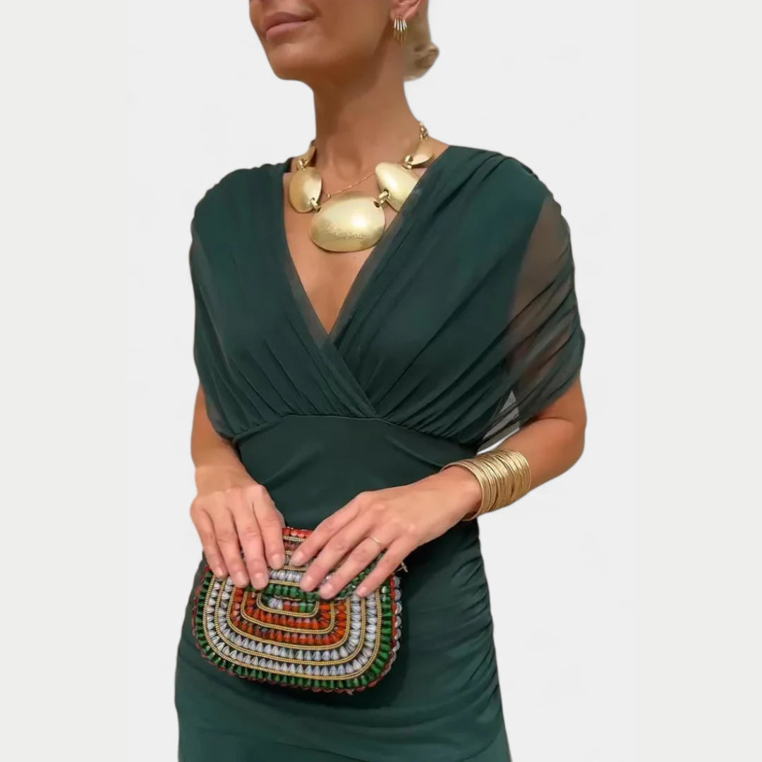 Lilian | Robe de Soirée Élégante Off-Shoulder pour Femmes
