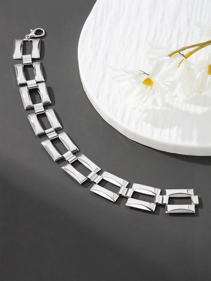 Parure bracelet et collier à chaîne