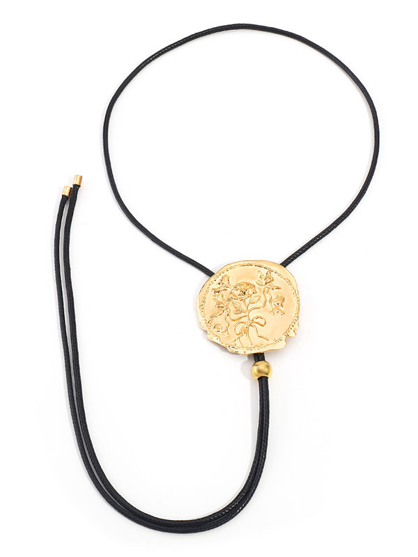 Collier réglable géométrique