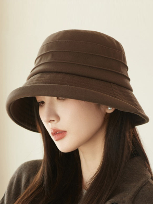 Chapeau chaud couleur unie