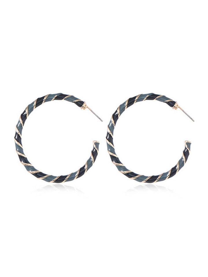 Boucles d'oreilles géométriques