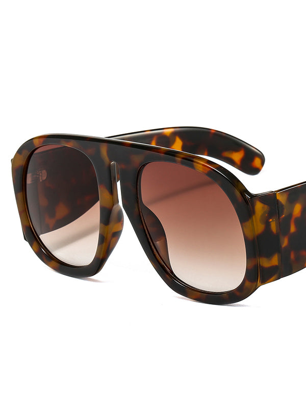 Lunettes de soleil géométriques anti-UV