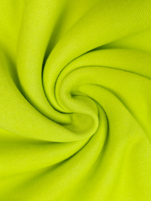 Sweat-shirt à manches longues et col haut, couleur contrastée