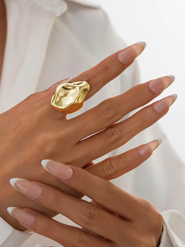 Bague géométrique