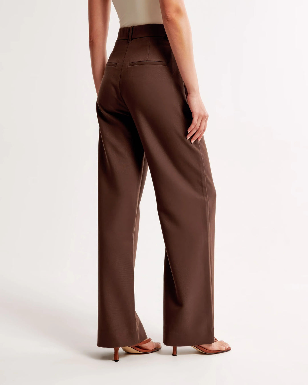 Pantalon Long à Taille Haute pour Femmes