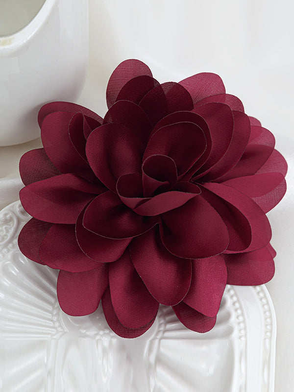 Broche à fleurs en 3D
