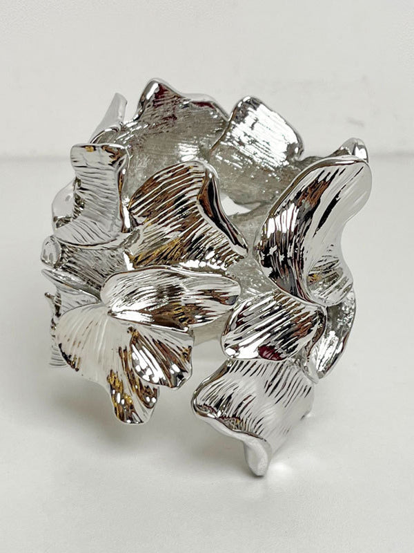 Bracelet géométrique en forme de fleur