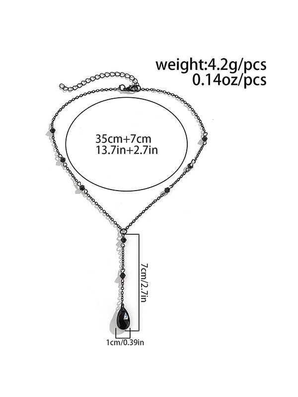 Collier à pompons