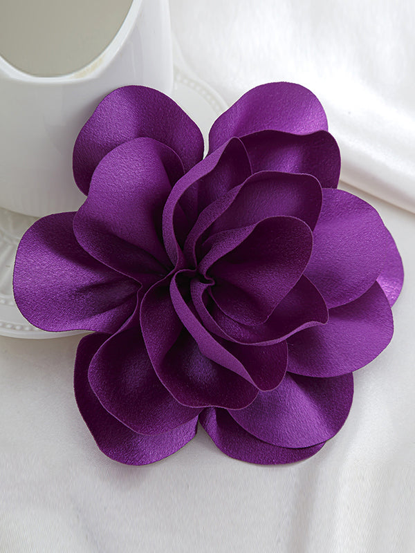 Broche à fleurs en 3D