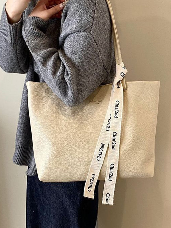 Sac fourre-tout Normcore de couleur unie