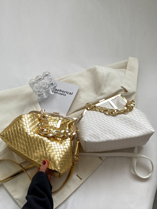 Sac à main géométrique à chaîne