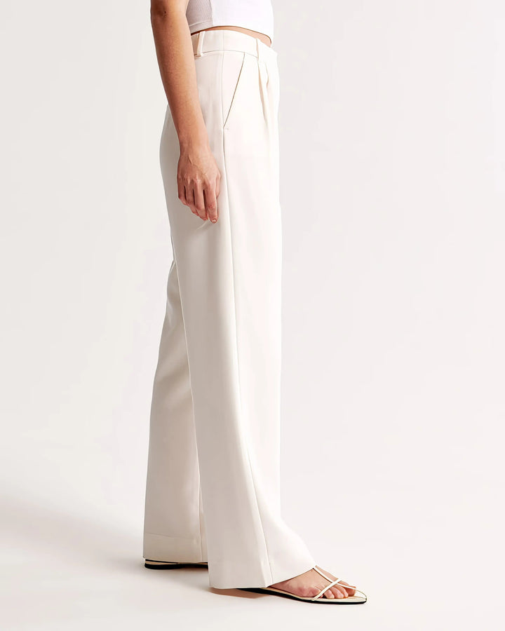 Pantalon Long à Taille Haute pour Femmes
