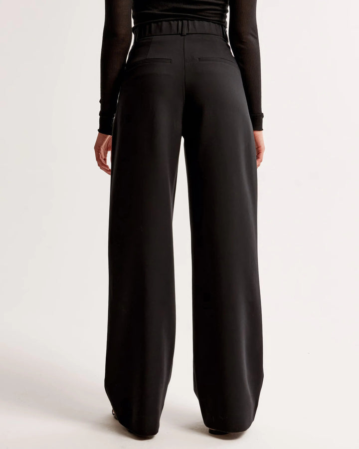 Pantalon Long à Taille Haute pour Femmes