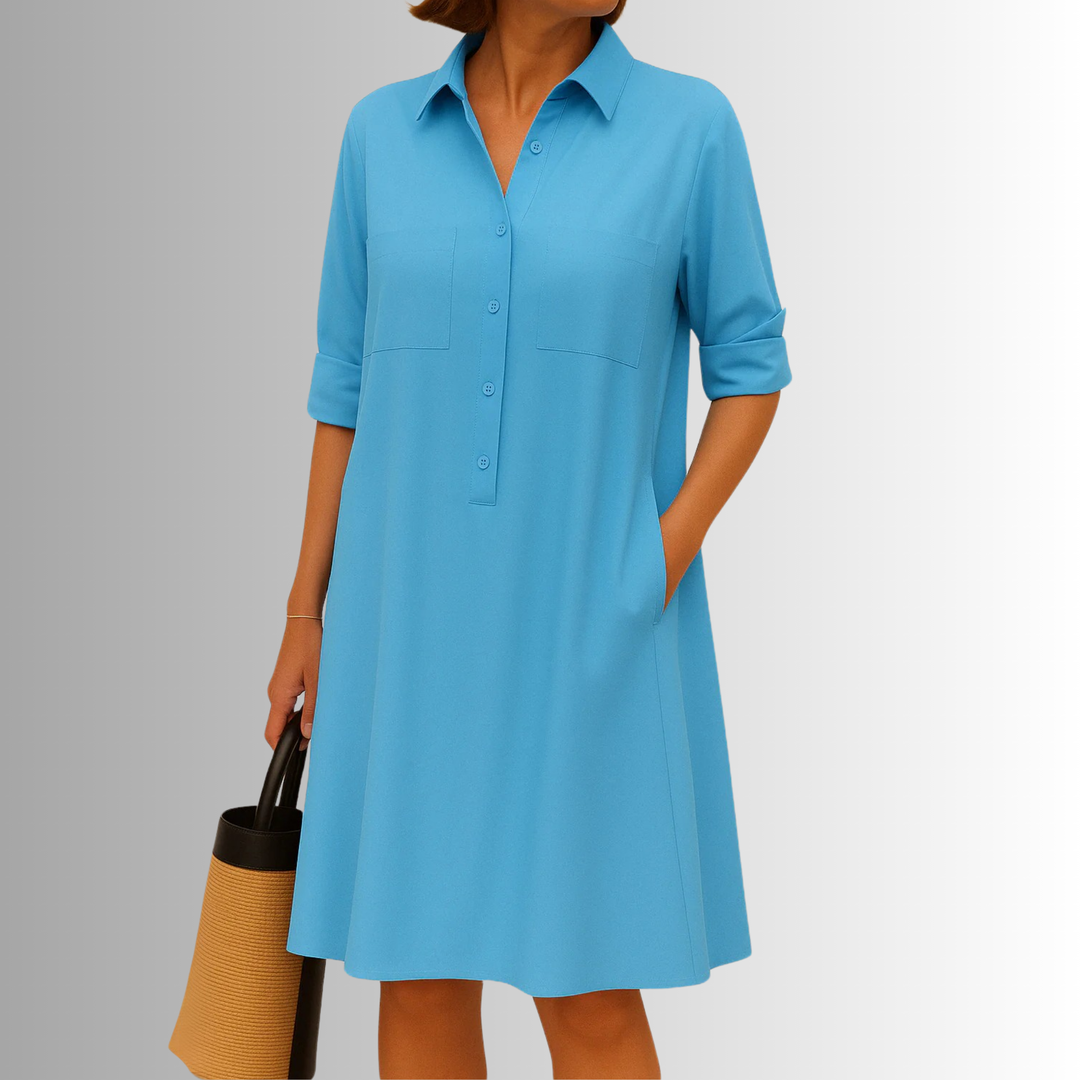Emilia | Robe chemise élégante pour femmes